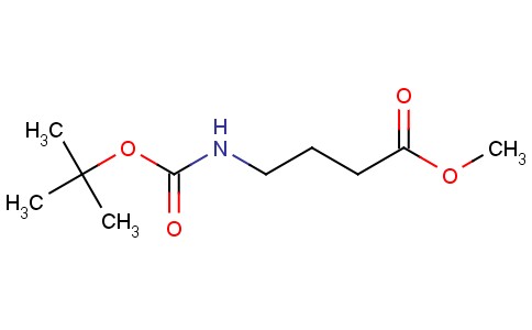 Butanoic acid, 4-[[(1,1-dimethylethoxy)carbonyl]amino]-, methyl ester